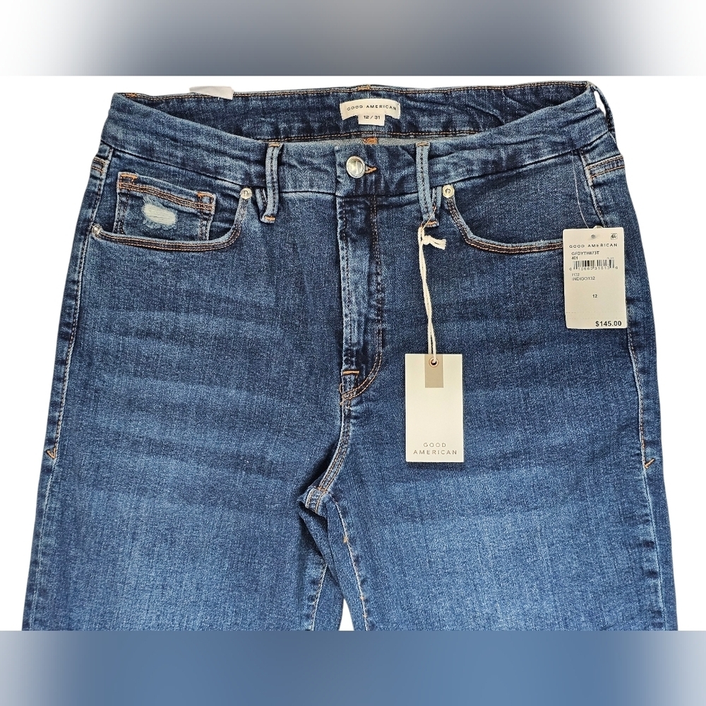Good American Women's Good Legs Flare, Size 12/31 New With Tags - Picture 6 of 11